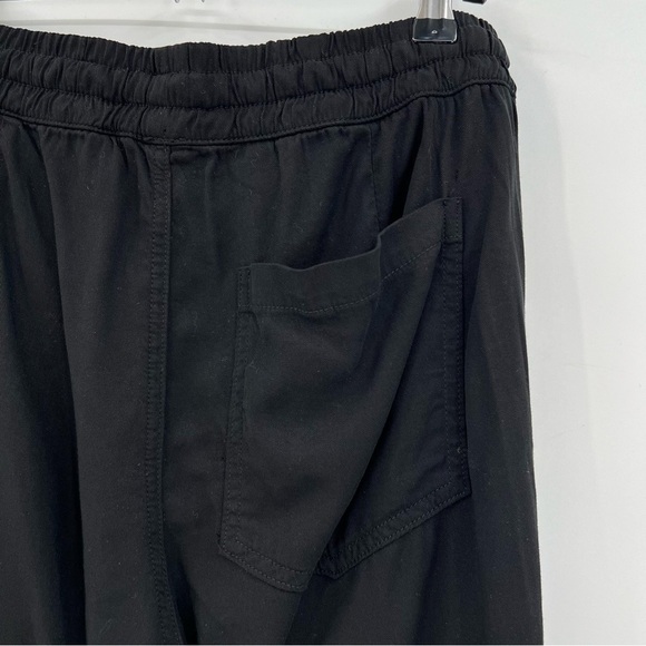 NSF Pull On Drawsting Waist Pant in Black Tencel Rayon Size M - Picture 10 of 10